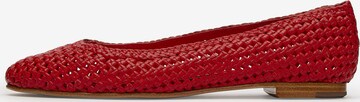 LOTTUSSE Ballet Flats 'Delice' in Red: front