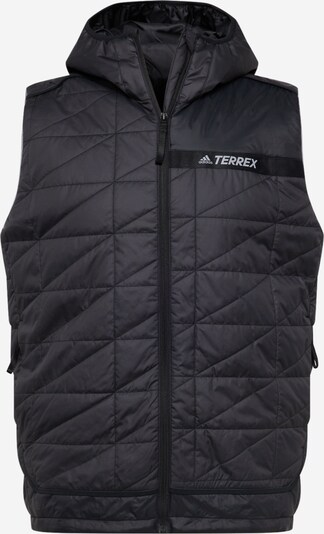 ADIDAS TERREX Sportbodywarmer 'Multi Insulated ' in de kleur Zwart / Wit, Productweergave