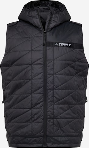 Gilet de sport 'Multi Insulated ' ADIDAS TERREX en noir : devant