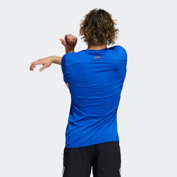 ADIDAS SPORTSWEAR Performance Shirt 'Warrior' in Blue