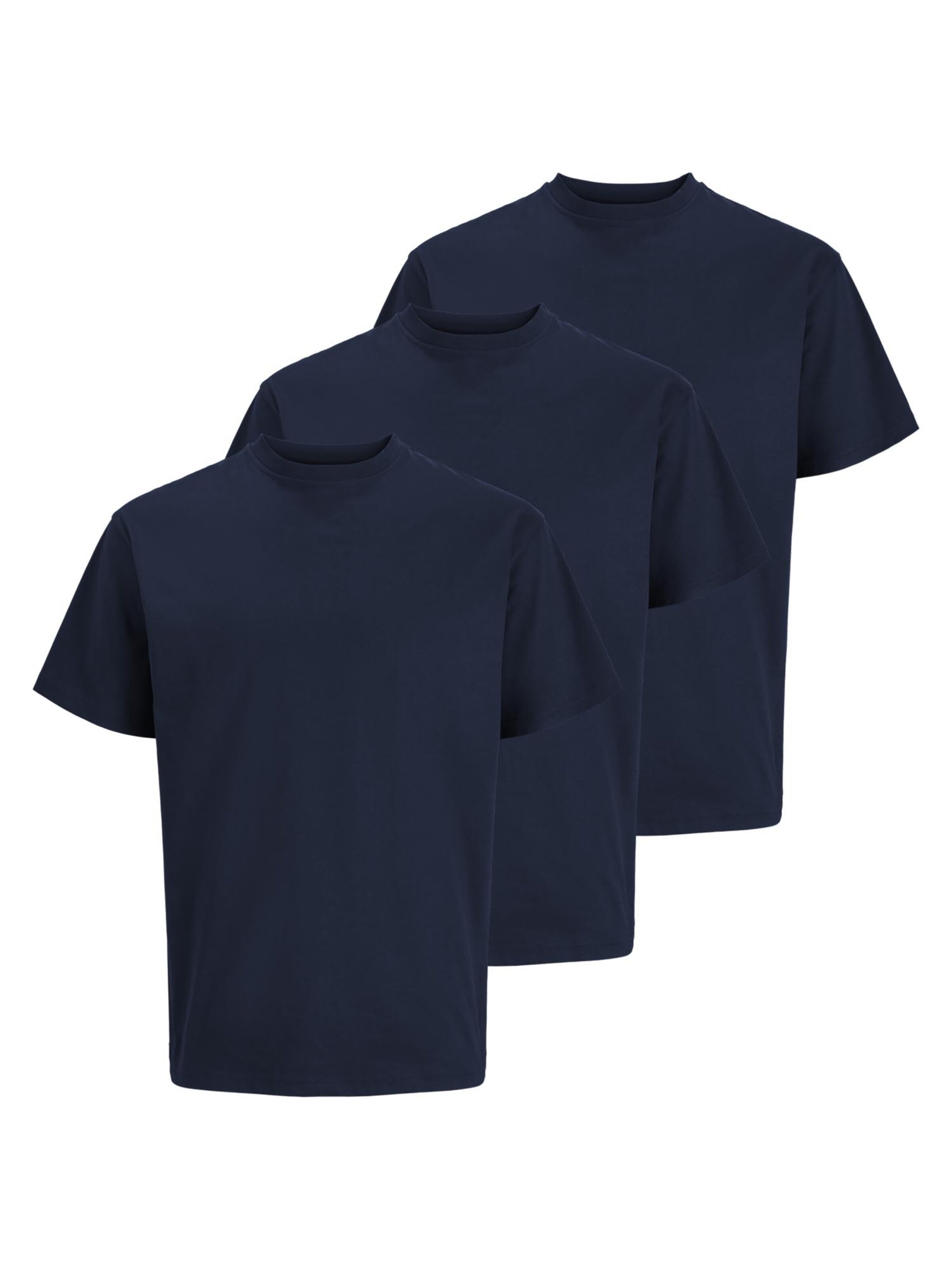 JACK & JONES Shirt 'Cotton Relaxed' in S/Regular in Dark blue, Item view