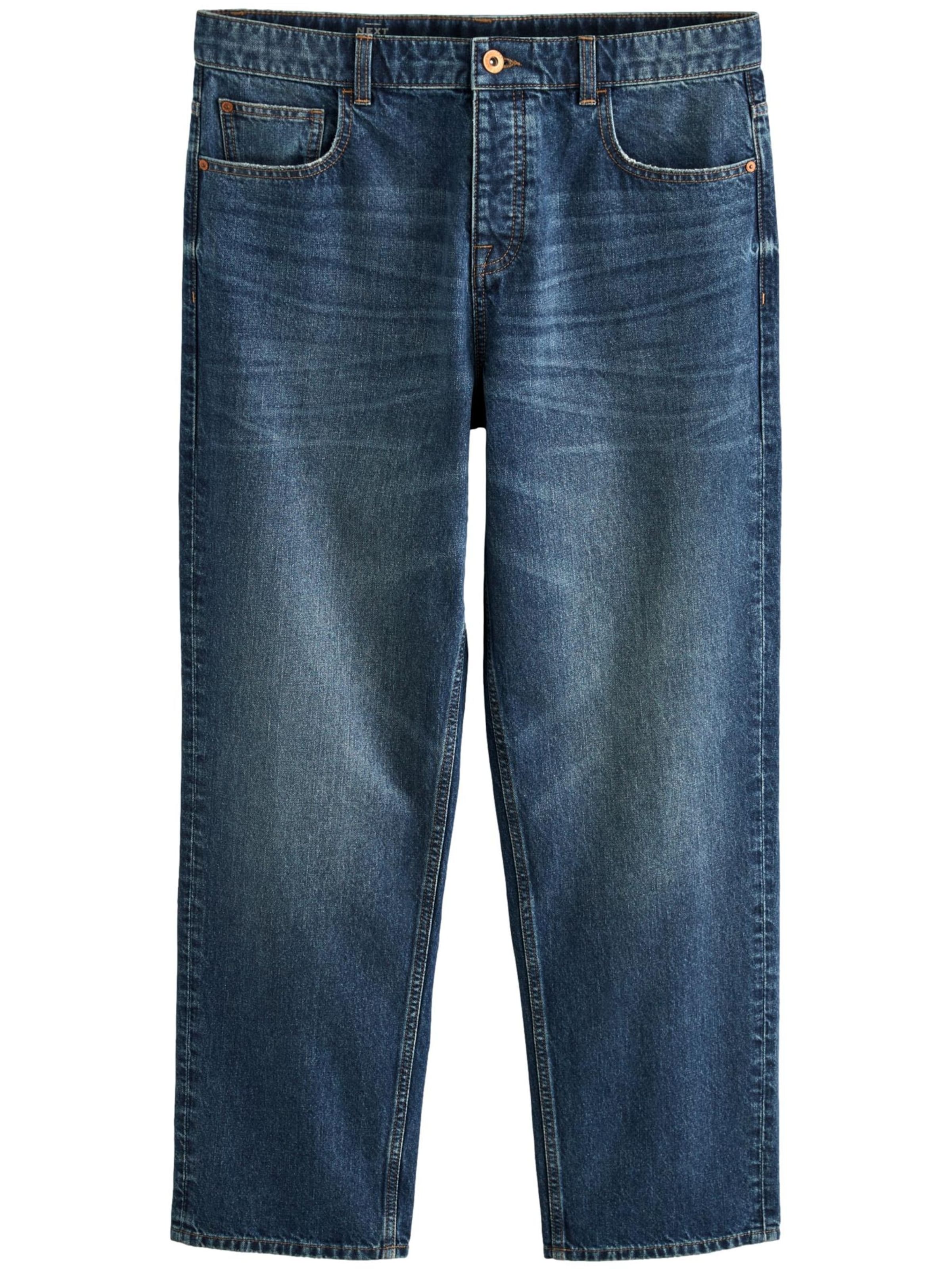 mėlyna Next Standartinis Džinsai: priekis