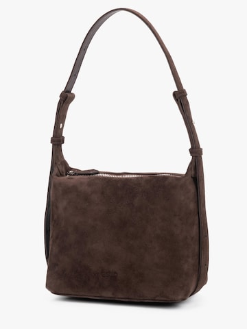 Borsa a spalla '9811' di Estro in marrone