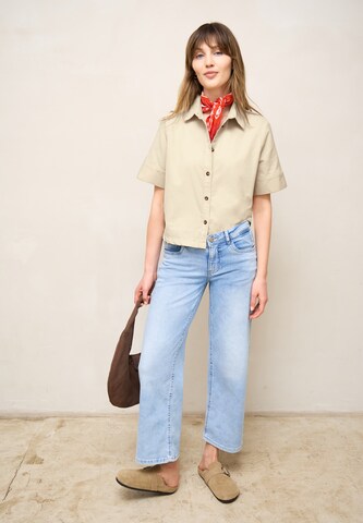 Street One Studio Blouse in Beige