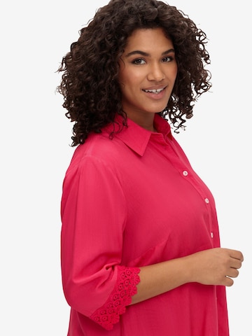 SHEEGO Blouse in Roze