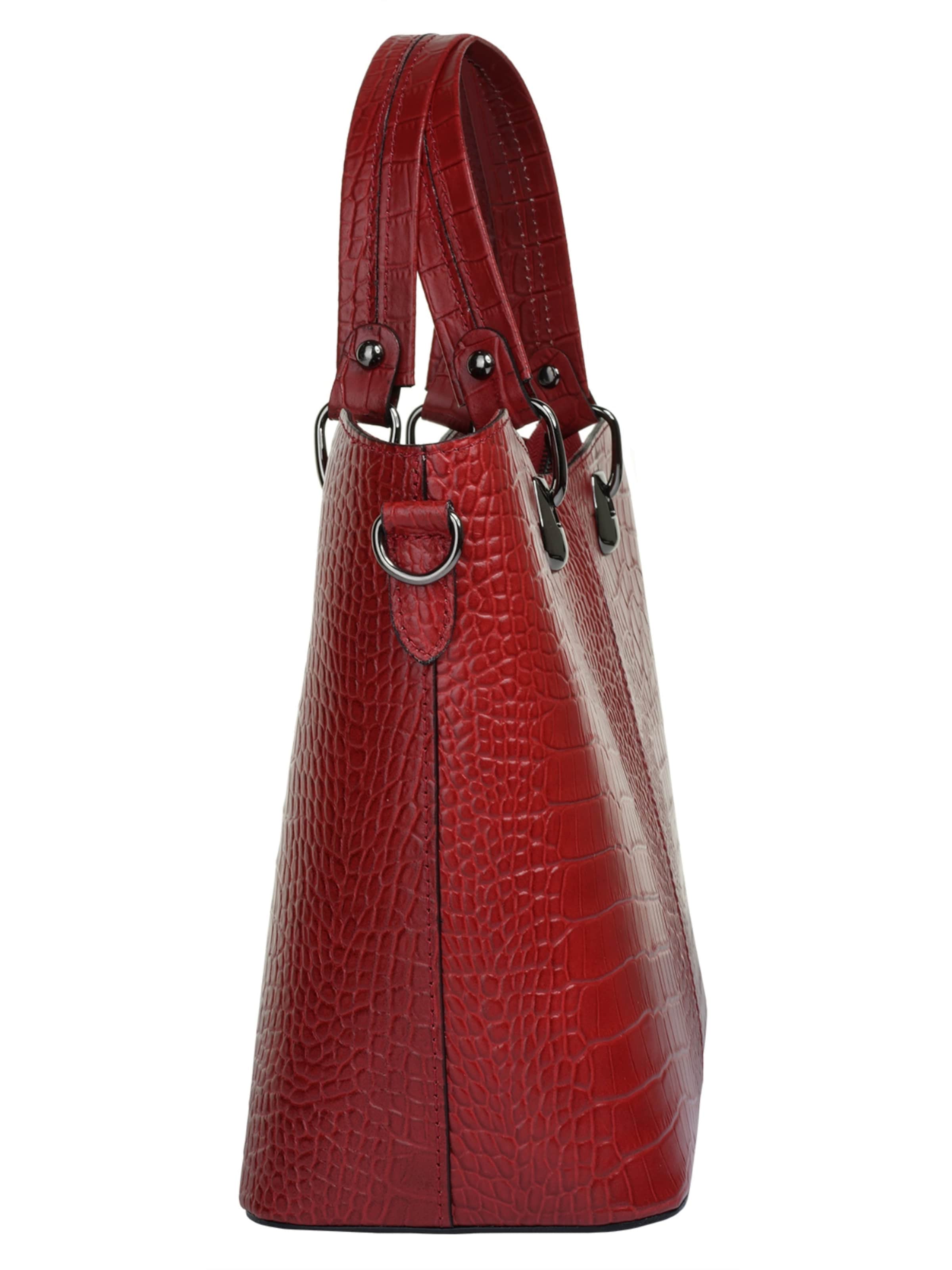Cluty Handbag in Red