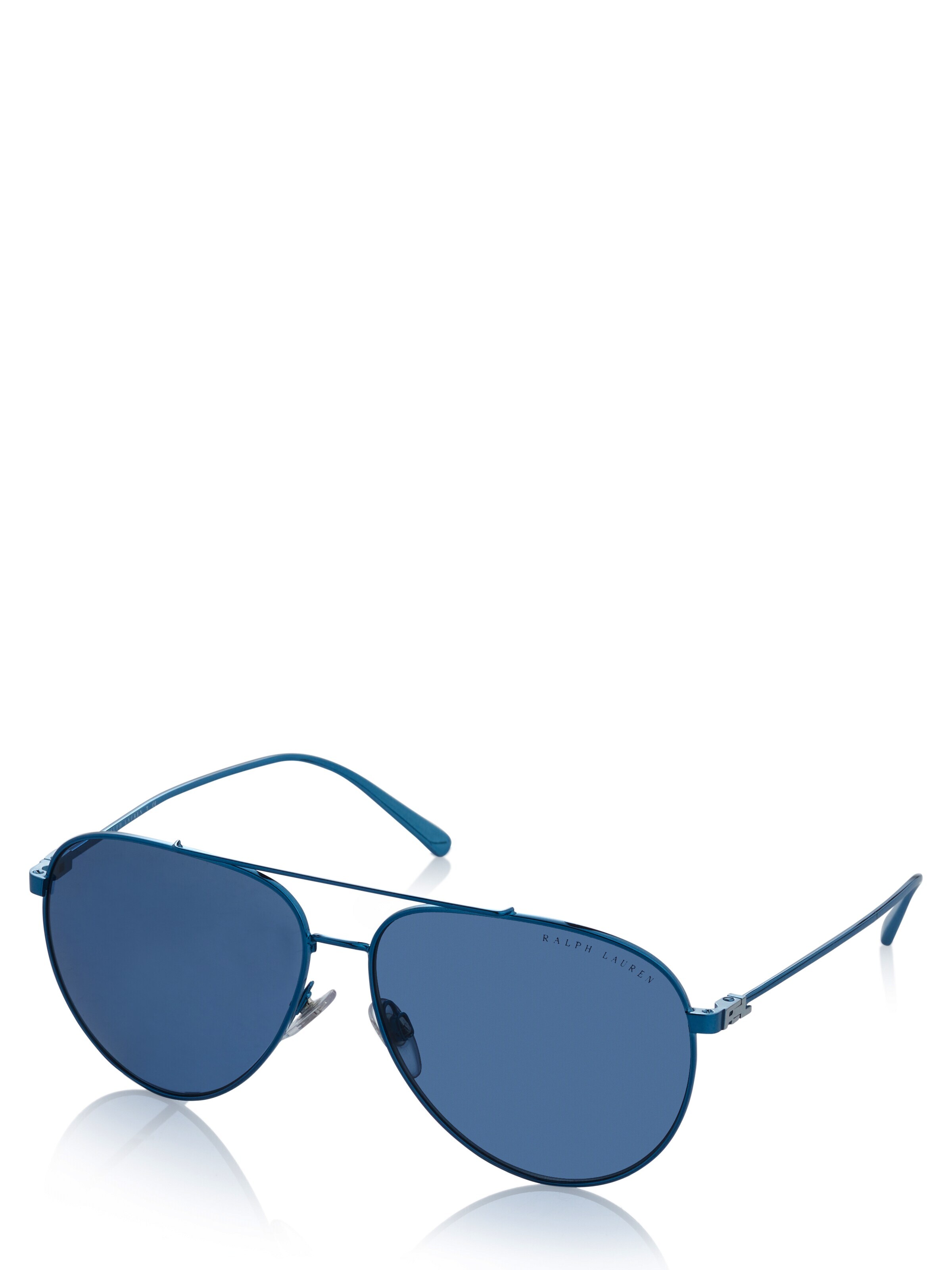 Lunettes de soleil Ralph Lauren en bleu : devant