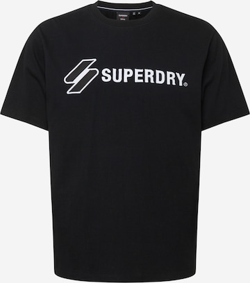 Superdry Shirt in Black: front