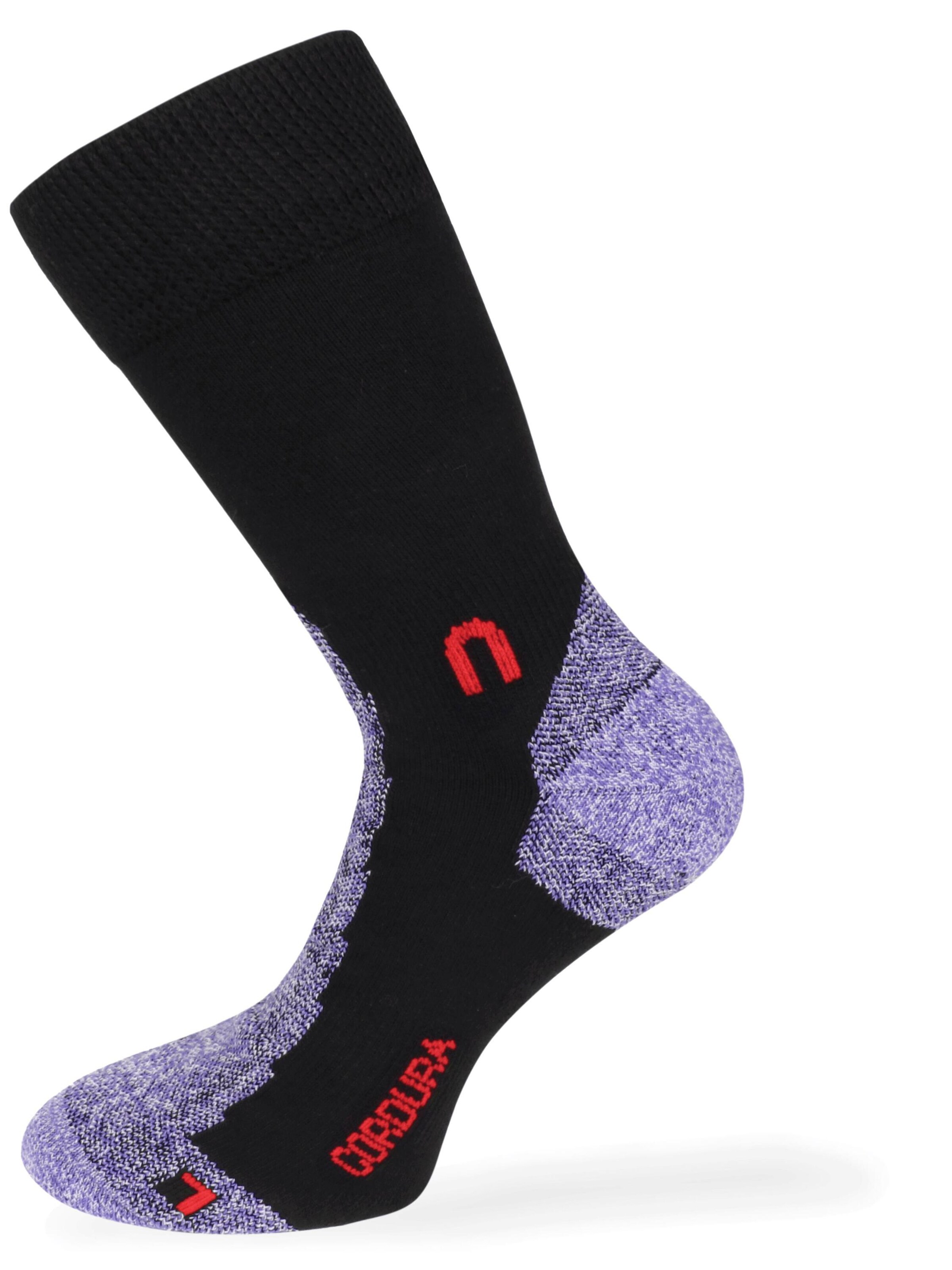normani Sports socks 'Cordura' in Black: front