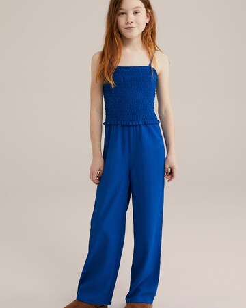 WE Fashion - Macacão em azul