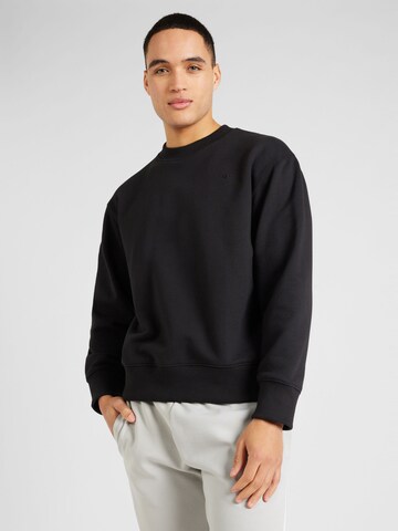 ADIDAS ORIGINALS Sweatshirt 'Adicolor Contempo' in Black: front