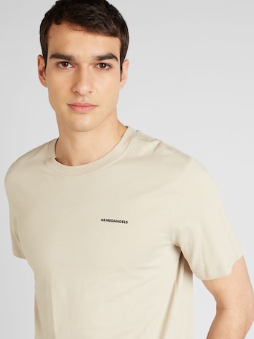 T-Shirt 'MAASO FLOWA' ARMEDANGELS en beige