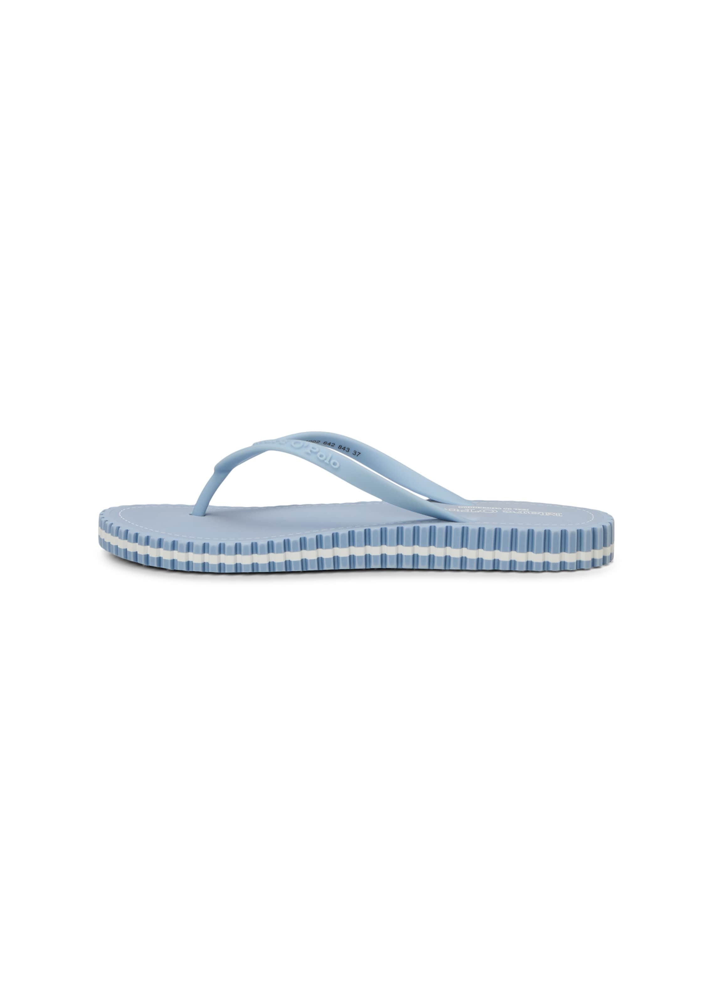 Marc O'Polo T-bar sandals in Blue