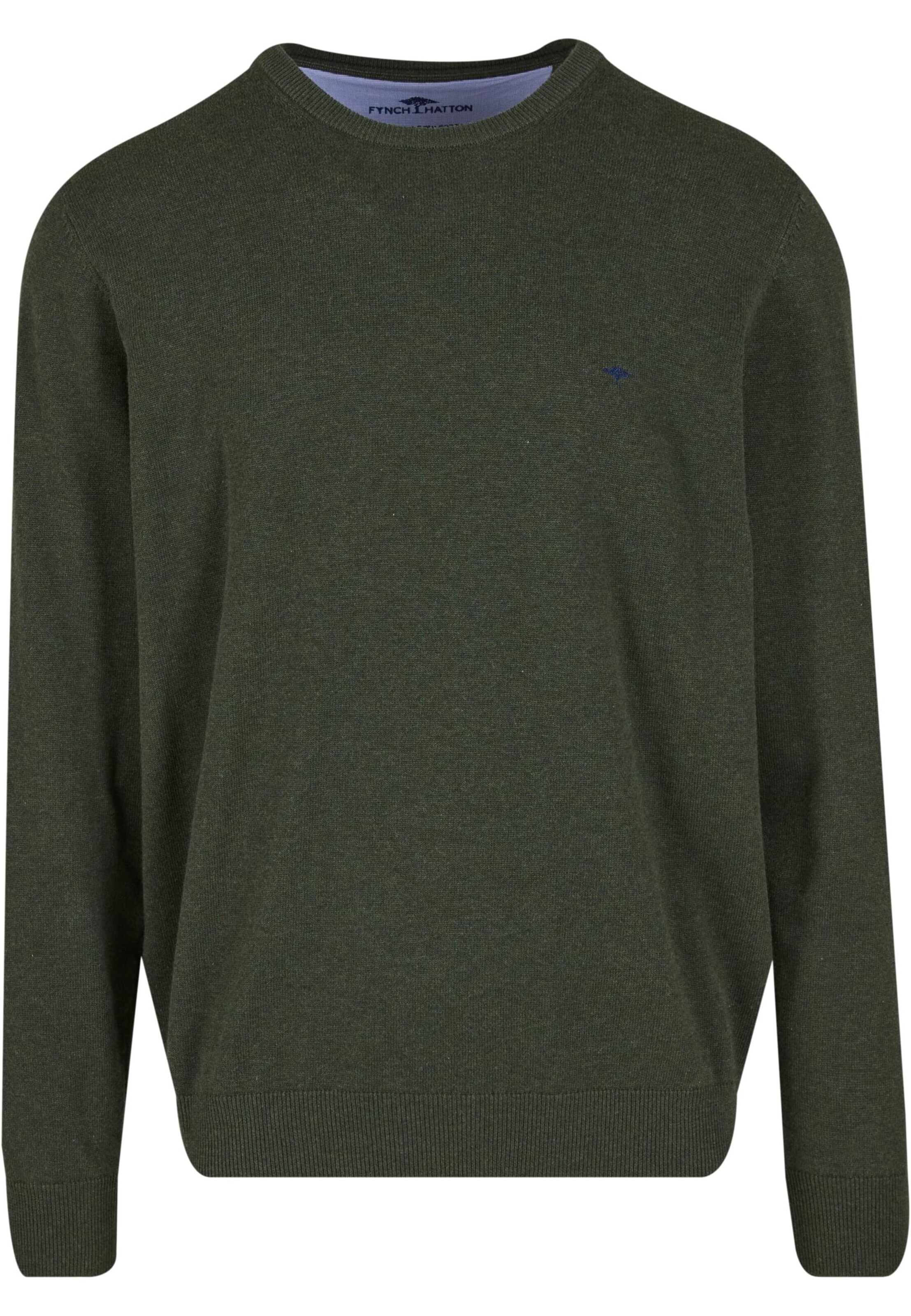 FYNCH-HATTON Sweater in Green: front
