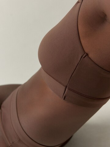 self. Bustier BH in Braun