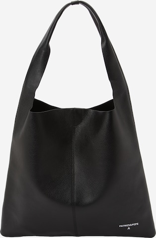 Borsa a spalla di PATRIZIA PEPE in nero: frontale
