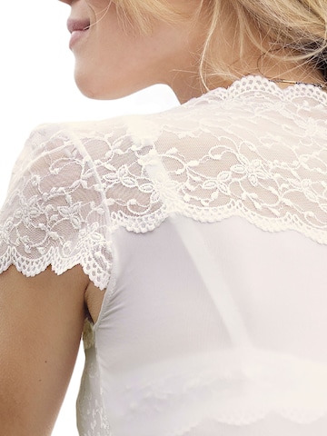 Nina von C. Trachtenbluse 'Nina' in Beige