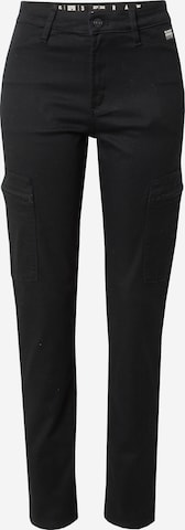 G-STAR - Skinny Pantalón cargo en negro: frente