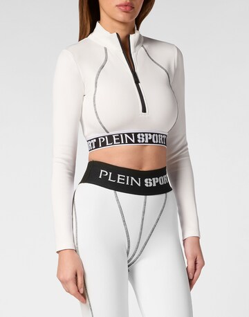 Plein Sport - Top deportivo en blanco
