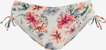 Bas de bikini LASCANA en blanc : devant