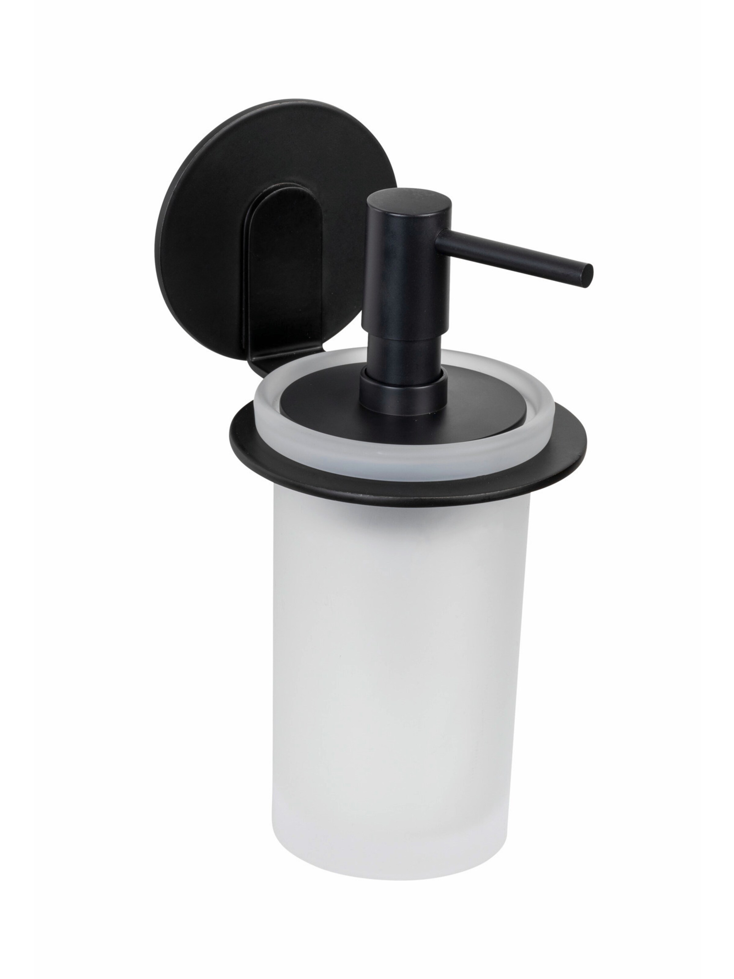 Wenko Shower Accessories in Black: front