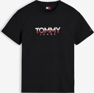 Tommy Jeans T-shirt 'DNA' i svart: framsida