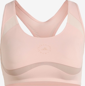 Soutien-gorge de sport 'TruePurpose' ADIDAS BY STELLA MCCARTNEY en rose : devant