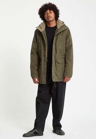 Volcom - Parka de inverno 'Starget' em verde