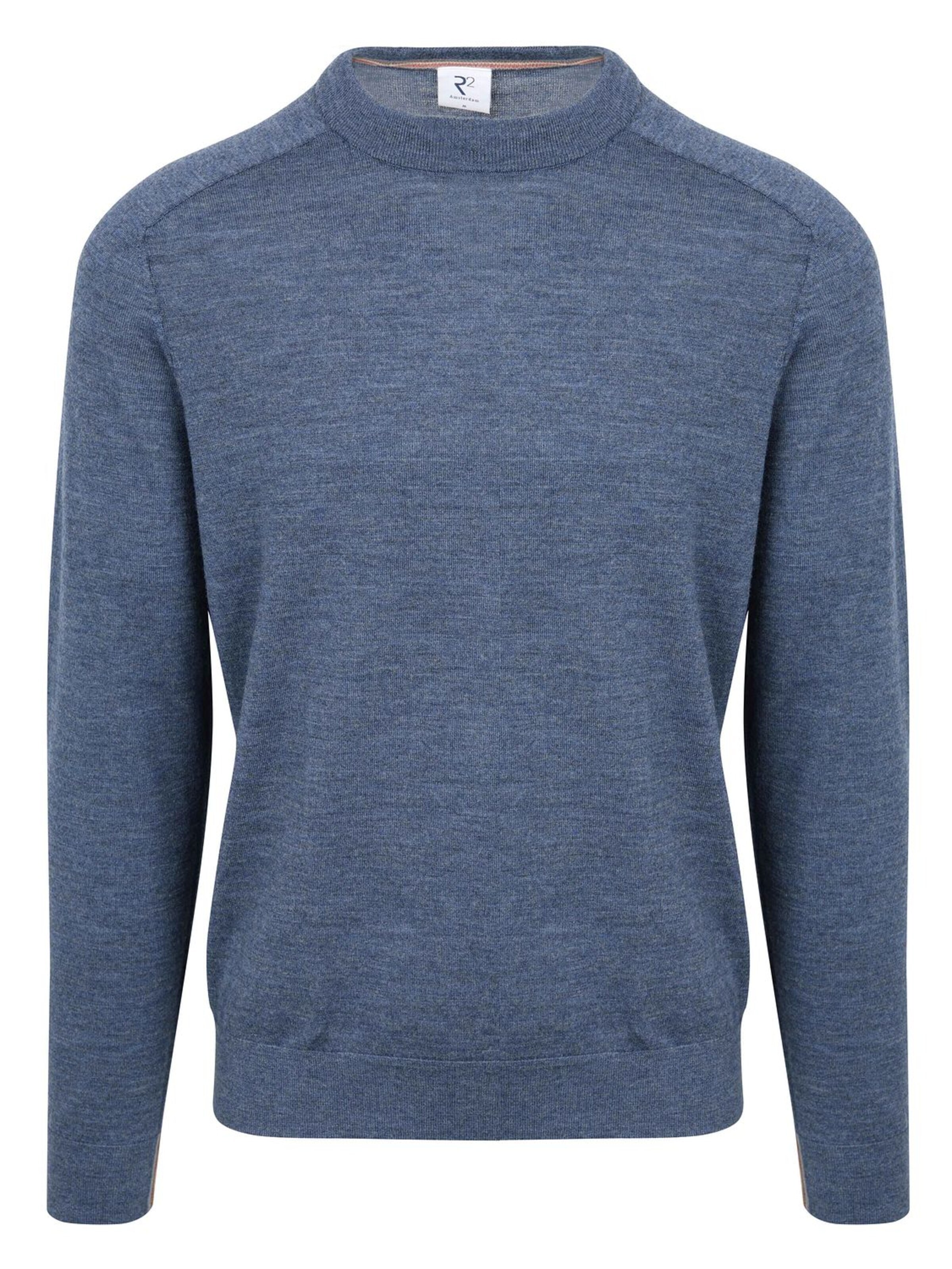 R2 Amsterdam Shirt‌‌ in Blau: Vorderseite