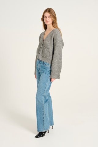 Gestuz Knit Cardigan 'GZalpha' in Grey