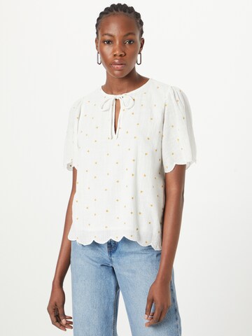 Atelier Rêve Blouse 'Irlarue' in White: front