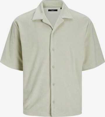 JACK & JONES Comfort fit Button Up Shirt in Green: front