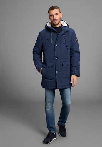 Bruno Banani Winter Parka in Blue