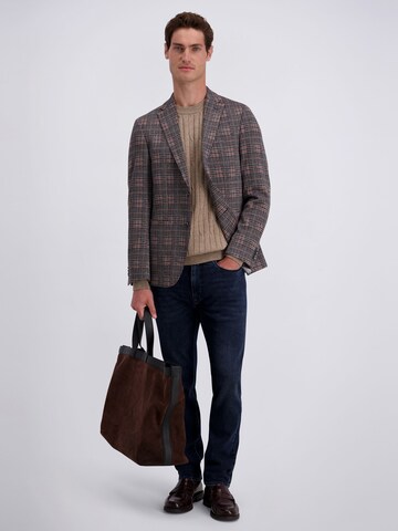 PIERRE CARDIN Regular fit Colbert in Grijs