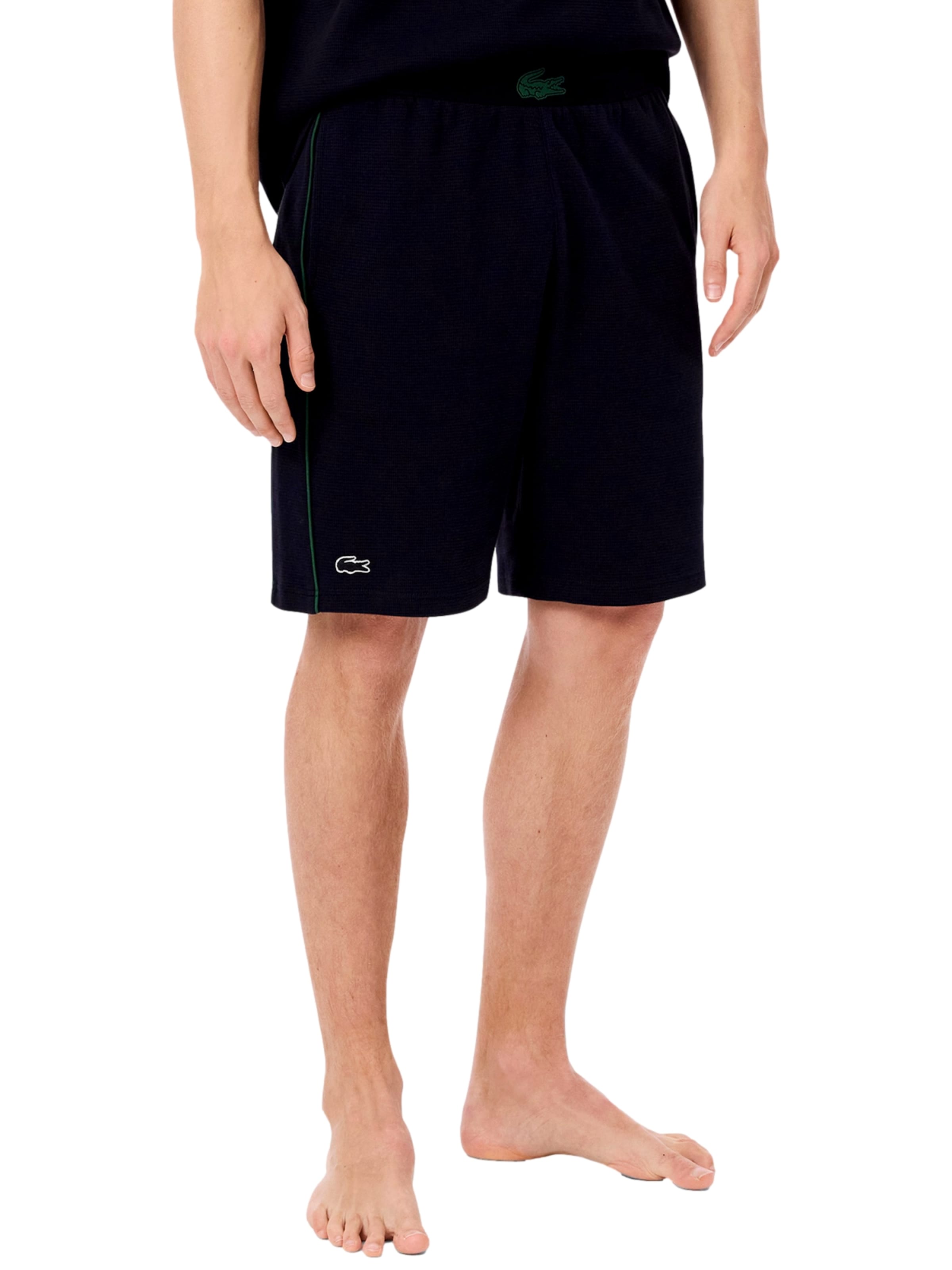 LACOSTE Pyjamasbukser i blå: forside