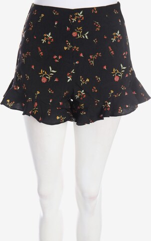 Fashion Union Shorts in XXS in Black: front