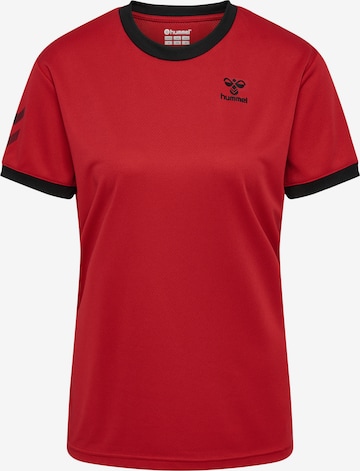 Hummel Functioneel shirt in Rood: voorkant