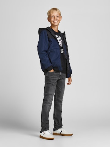 Jack & Jones Junior Regular Jeans 'Glenn' in Zwart