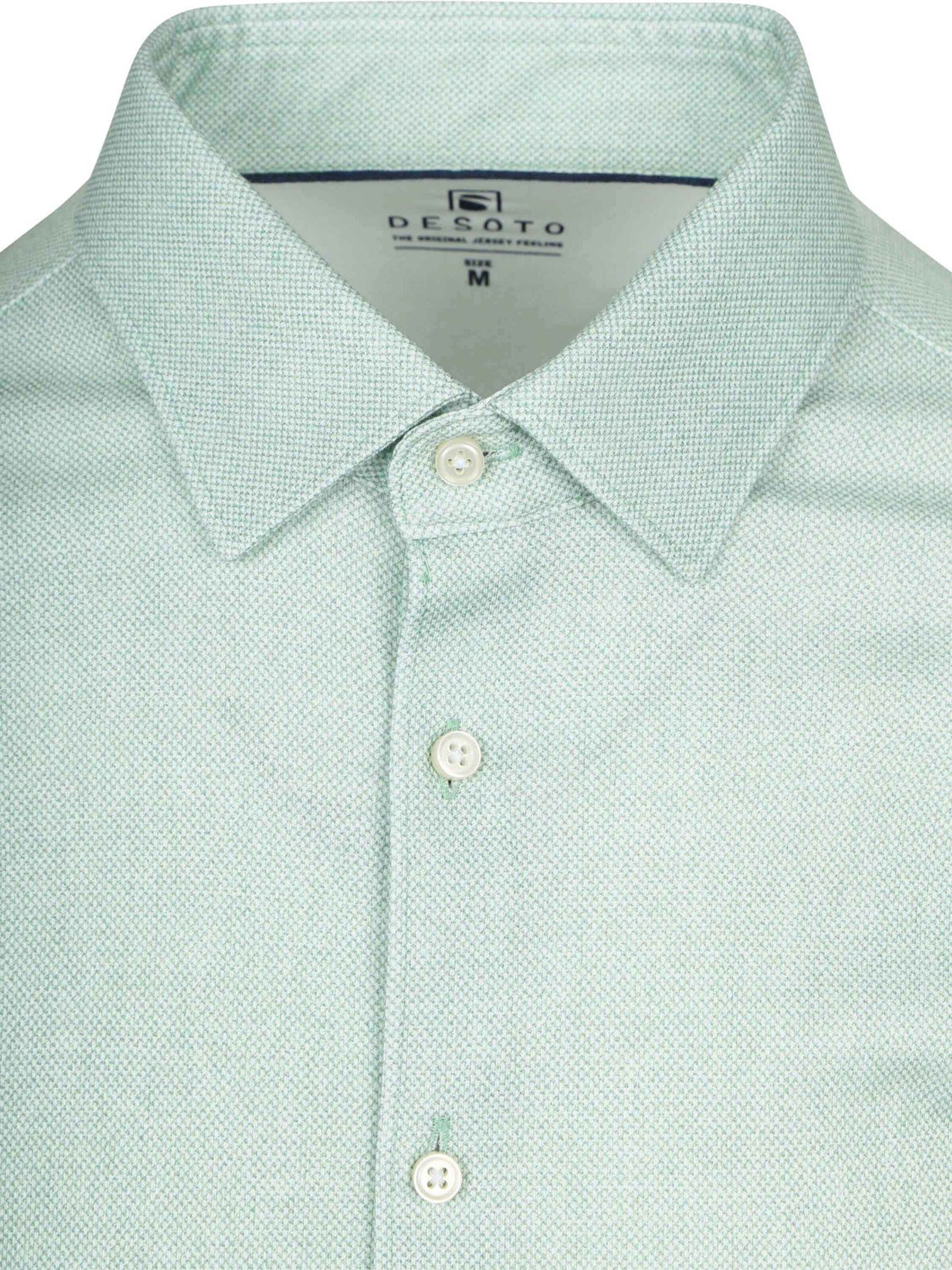 DESOTO Slim fit Button Up Shirt in Green