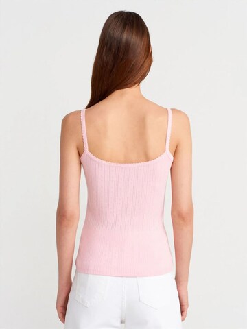 Dilvin Top in Pink