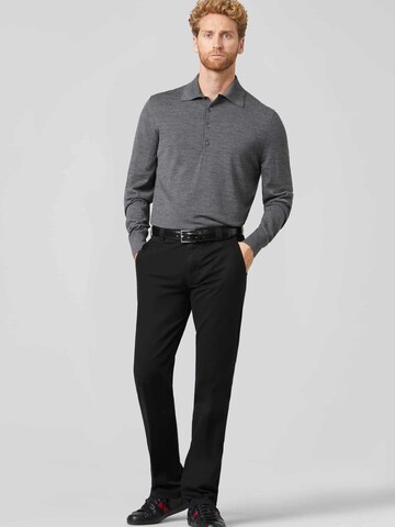 Regular Pantalon chino 'Roma' MEYER en noir