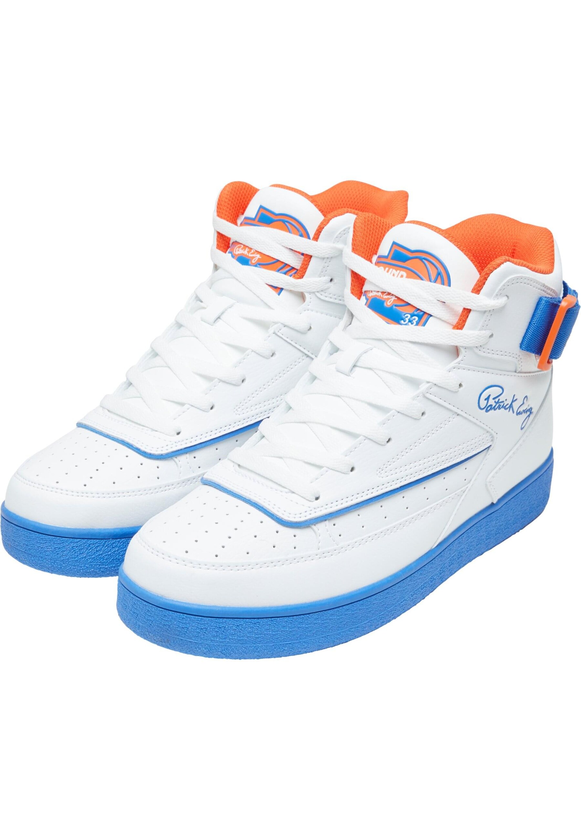 Ewing High-Top Sneakers 'Rebound' in White