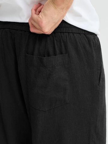 !Solid - Loosefit Pantalón 'ALANN ALLAN' en negro