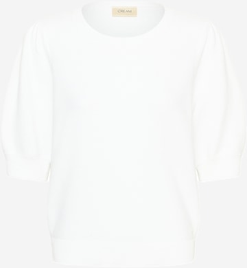 Cream Pullover 'CRSillar' in Weiß: Vorderseite