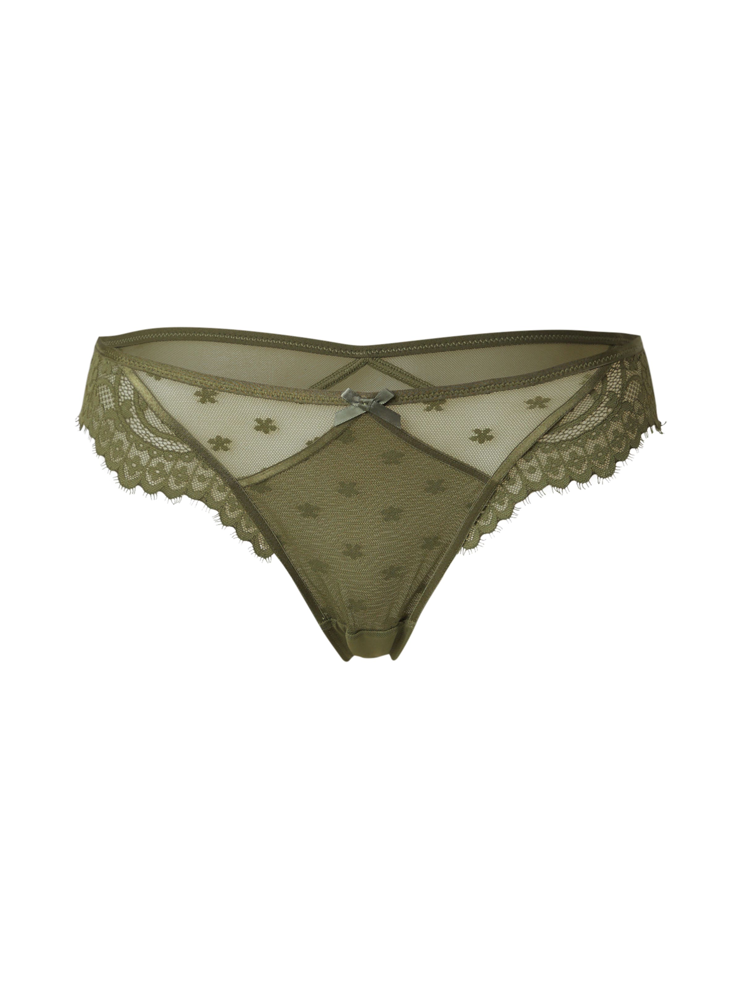 Hunkemöller Slip 'Valora' in Groen: voorkant