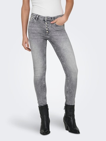 ONLY Slim fit Jeans 'BLUSH' in Grey: front