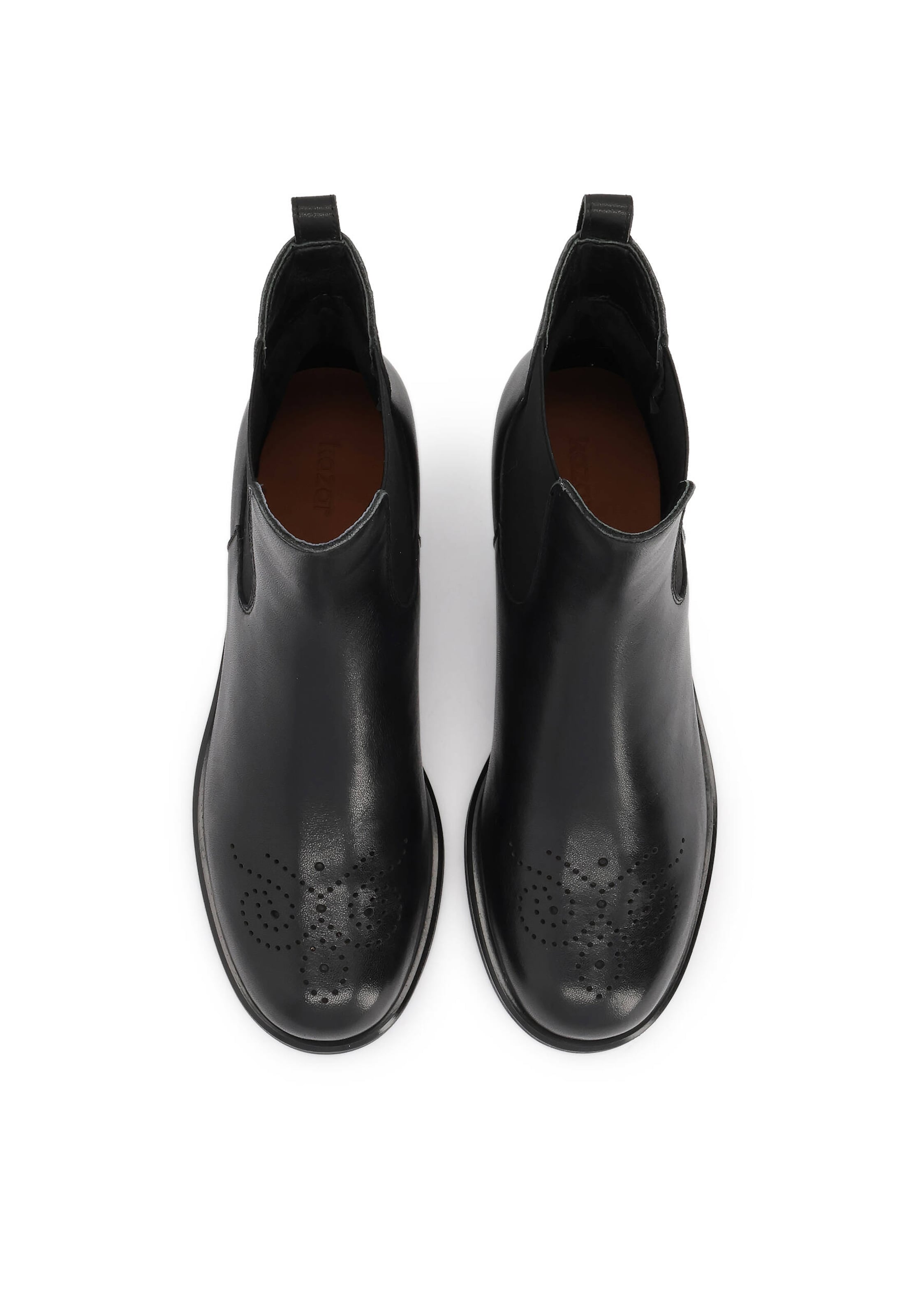 Kazar Botki Chelsea w kolorze czarny