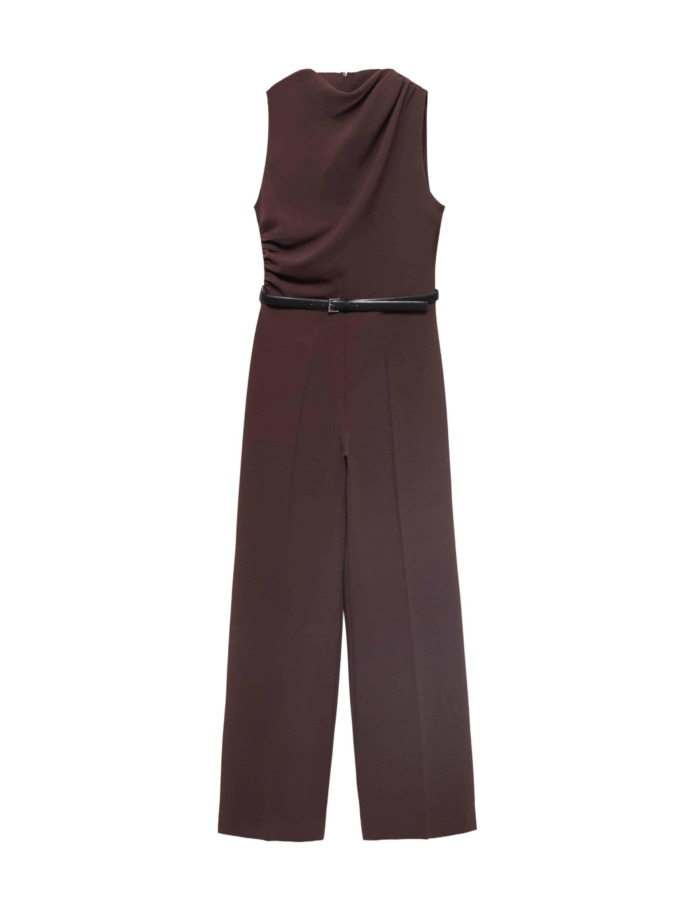 MANGO Overal 'MARTY1' - Hnedá: predná strana