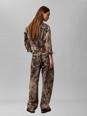 Calvin Klein Jeans Loosefit Jeans in Groen