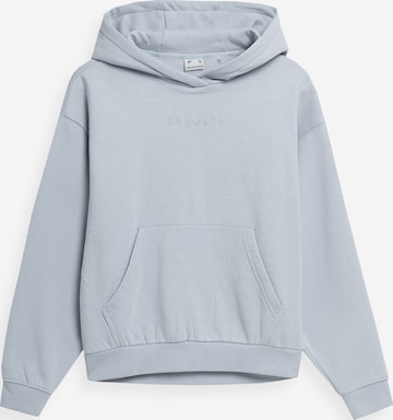 4F - Sweatshirt de desporto em azul: frente